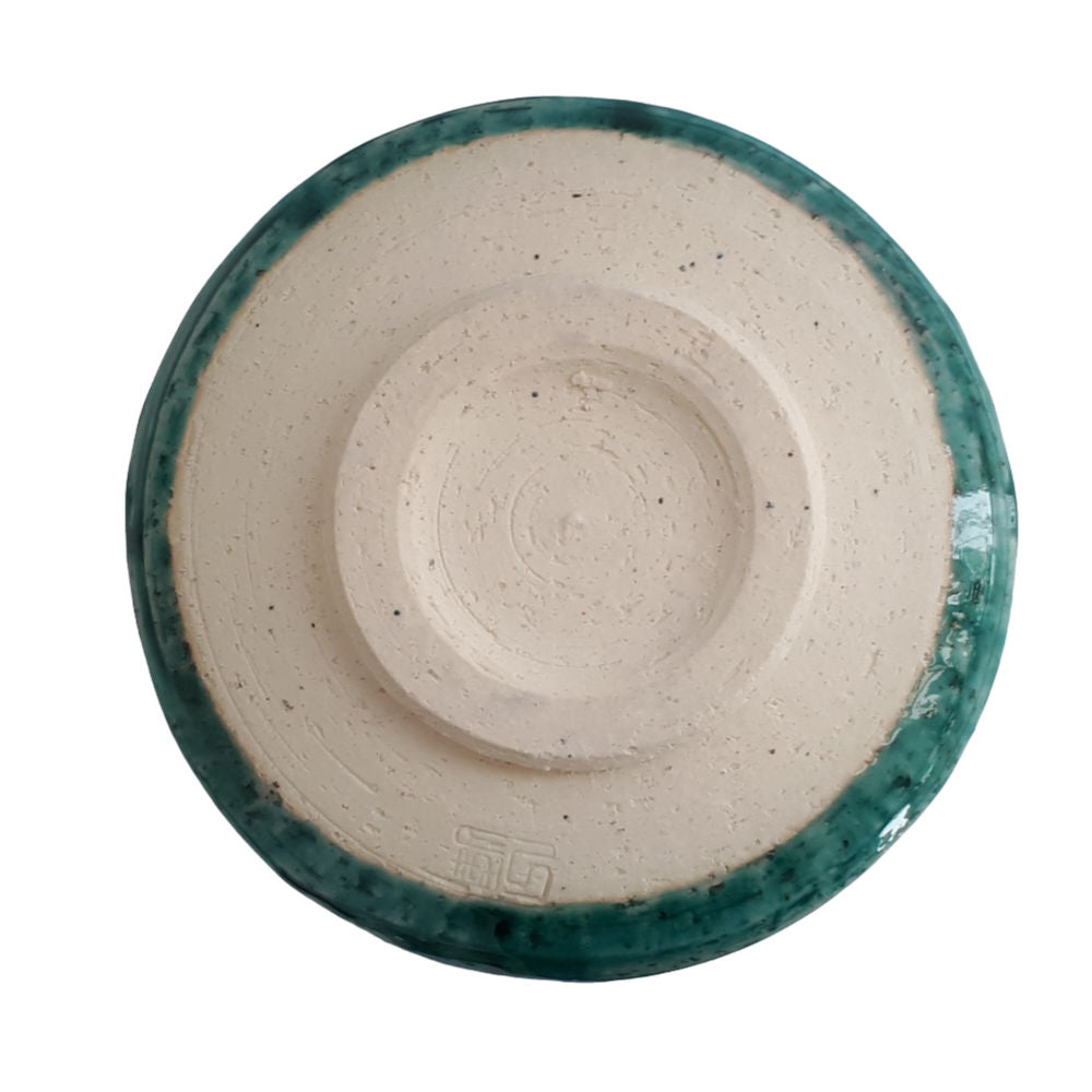 Matcha bowl teal