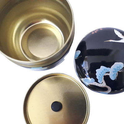 Tea Tin Crane