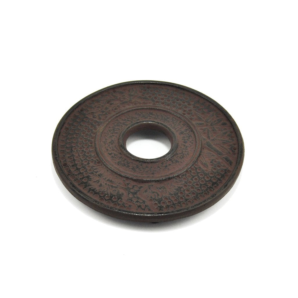 cast iron globe teapot stand