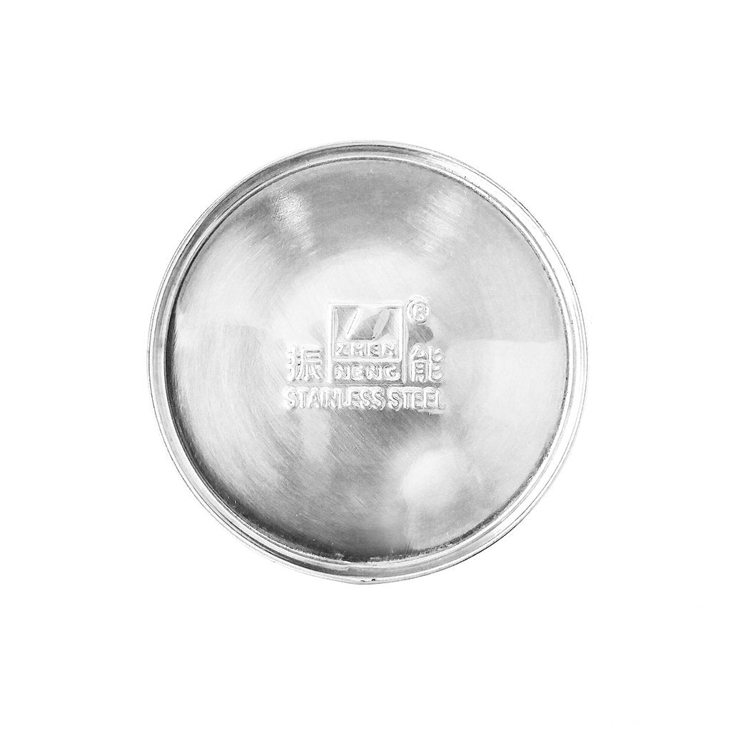 base of Tea storage canister, stainless steel